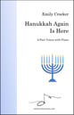 Hanukkah Again Is Here Two-Part choral sheet music cover
